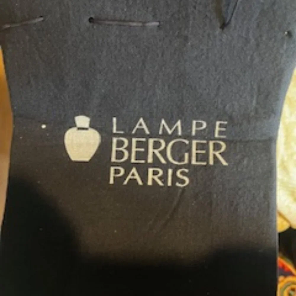 Lampe Berger Paris France Clear Frosted Etched Cube - Picture 9 of 11